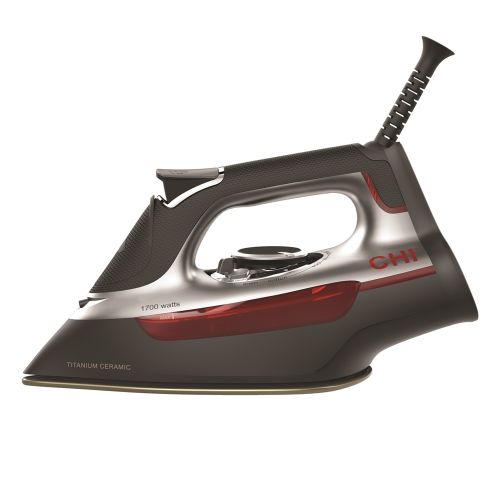 CHI Pro Titanium Plate Iron, Black and Red